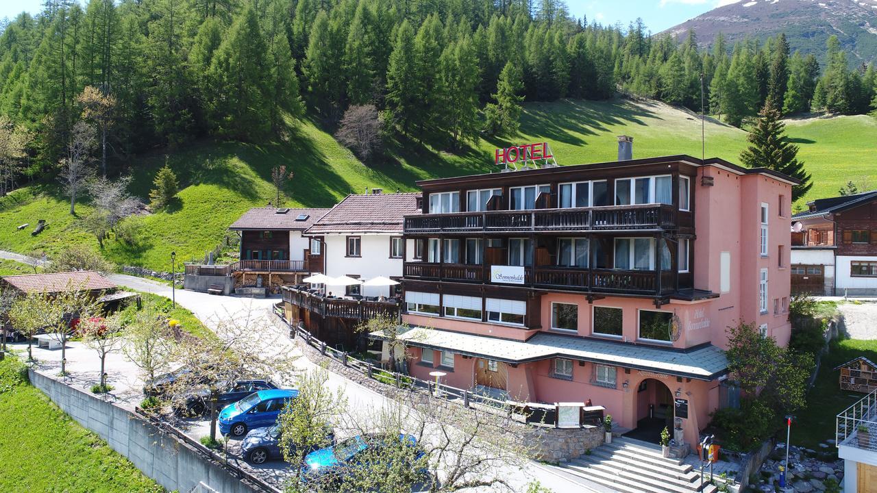 Hotel Sonnenhalde Wiesen Ngoại thất bức ảnh